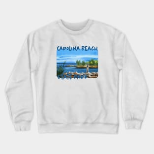 Carolina Beach State Park, North Carolina Crewneck Sweatshirt